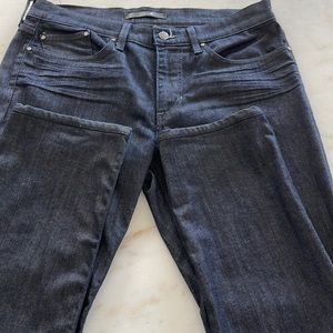 Joes black jeans size w 33 zipper front excellent condition ; 31 inseam approx